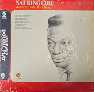 Nat King Cole- Walkin' My Baby Back Home/A Blossom Fell (Used Vinyl)