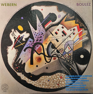 Webern- Opus 1-31 (Pierre Boulez, Conductor)(1978 German 4xLP Press) (Used Vinyl)