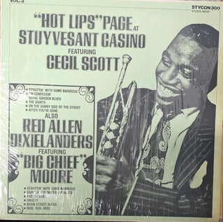 "Hot Lips" Page Feat. Cecil Scott- At Stuyvesant Casino (Used Vinyl)