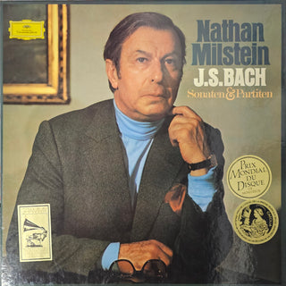 Bach- Sonatas & Partitas (Nathan Milstein, Violin)(3xLP) (Used Vinyl)