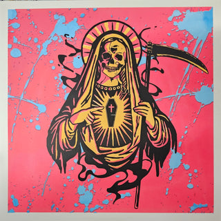 El Camino/Bozack Morris- Saint Muerte (Numbered Alt. Cover w/ White Labels) (Used Vinyl)