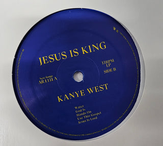Kanye West- Jesus Is King (Blue Vinyl, Generic Sleeve) (Used Vinyl)