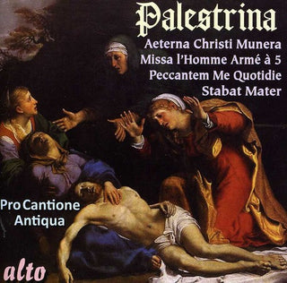the album cover for Pro Cantione Antiqua - Stabat Mater / Missa Aeturna Christi Munera