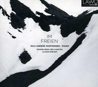 the album cover for Nils Anders Mortensen - Im Freien: Piano Music [Digipak]