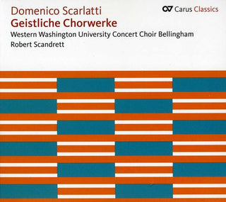 the album cover for Robert Scandrett - Geistliche Chorwerke