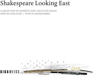the album cover for Martin Gonschorek - Shakespeare Looking East: Selection of Sonnets