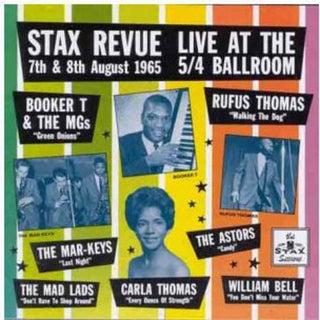 the album cover for Stax Revue Live At The 5/4 Ballroom - Stax Revue Live at 5/4 Ballroom / Various