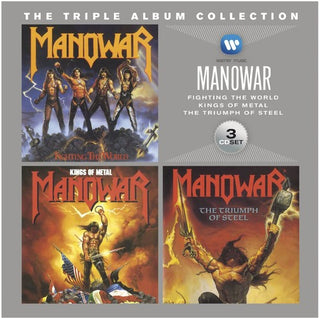 the album cover for Manowar - Triple Album Collection [Import]