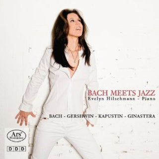 the album cover for Evelyn Hilschmann - Bach Meets Jazz