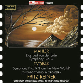 the album cover for Mahler / Chicago Sym Orch / Reiner - Dals Lied Von Der Erde Sym No. 4 & No. 9