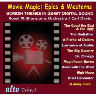 the album cover for Sisko Electrofanatik - Movie Magic: Epics & Westerns
