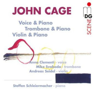 the album cover for Schleiermacher / Cage / Seidel / Svoboda - Piano