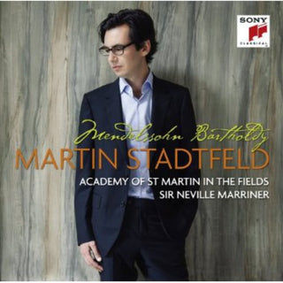the album cover for Martin Stadtfeld - Mendelssohn Klavierkonzert NR. 1 & Solow
