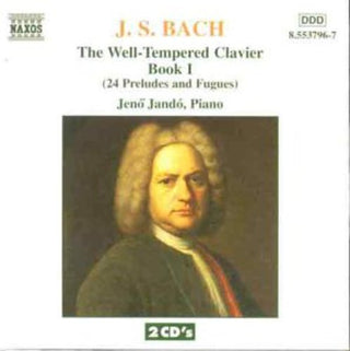the album cover for JenÅ‘ JandÃ³ - Well Tempered Clavier Book 1