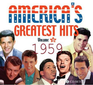 the album cover for Americas Greatest Hits 1959 - America's Greatest Hits 1959