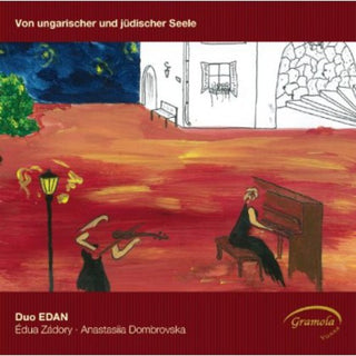 the album cover for Duo Edan - From Hungarian & Jewish Soul