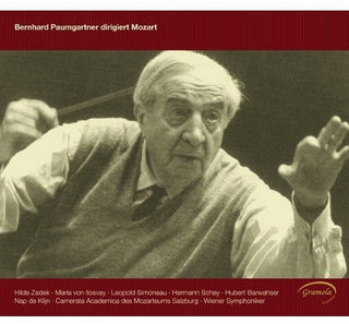 the album cover for Bernhard Paumgartner - Paumgartner Conducts Mozart