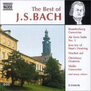 the album cover for J.S. Bach - Best of J.S. Bach