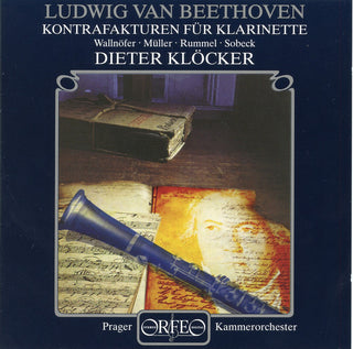 the album cover for Milan Lajcik - Contrafacta (Reworkings) of Works By Beethoven