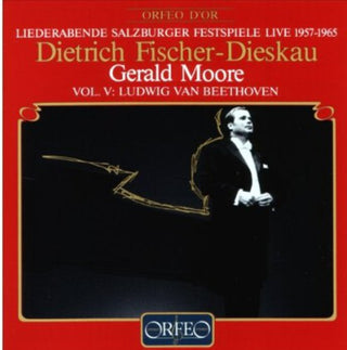 the album cover for Beethoven / Dietrich / Moore - Salzburg Festival,1965 / Lieder