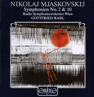 the album cover for Gottfried Rabl - Symphonien 2 & 10