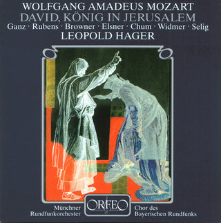 the album cover for Leopold Hager - David Konig in Jerusalem