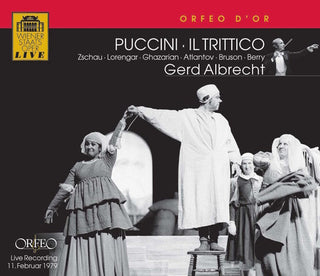 the album cover for W. RIHM - II Trittico: II Tabarro