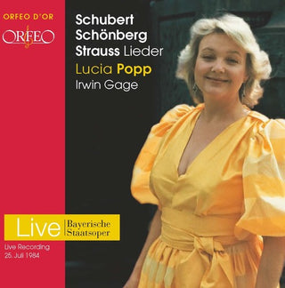 the album cover for BRAHMS/MAHLER - Lieder