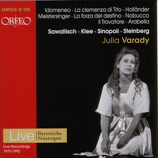 the album cover for Julia Varady - Opernszenen