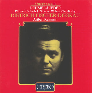 the album cover for DIETRICH FISCHER-DIESKAU - Dehmel-Lieder