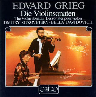 the album cover for Bella Davidovich - Sonatas for Violin & Piano