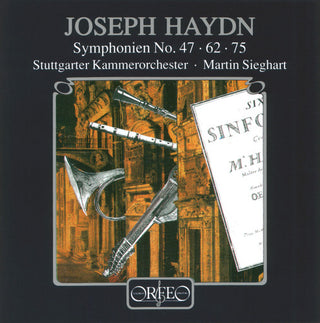 the album cover for Sieghart - Symphonies 47, 62 & 75