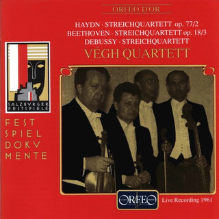 the album cover for VÃ©gh Quartet - String Quartets