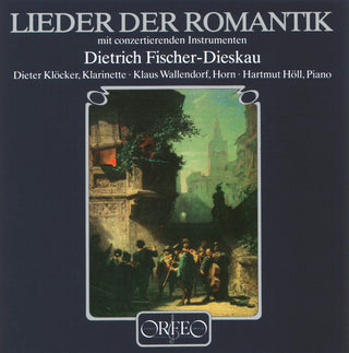 the album cover for DIETRICH FISCHER-DIESKAU - Romantic Lieder / Various