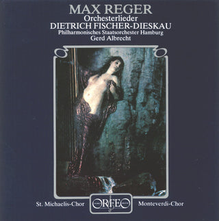 the album cover for Reger / Fischer-Dieskau / Albrecht / Hspo - Orchestral Songs