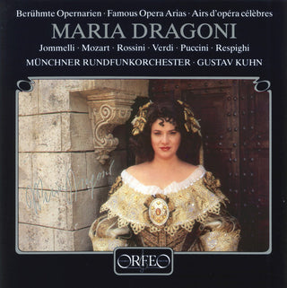 the album cover for Maria Dragoni - Famous Opera Arias