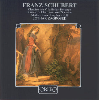 the album cover for Lothar Zagrosek - Claudine Von Villa Bella