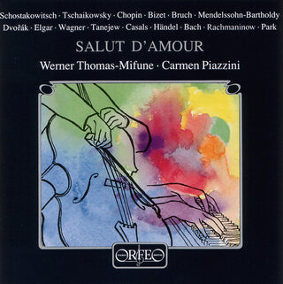 the album cover for Carmen Piazzini - Salut D'amour / Various