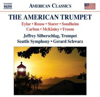 the album cover for Jeffrey Silberschlag - American Trumpet