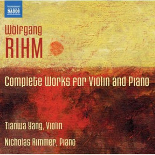 the album cover for Nicholas Rimmer - Complete Works for Violin & Piano