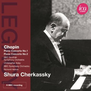 the album cover for SHURA CHERKASSKY - Piano Concertos Nos 1 & 2
