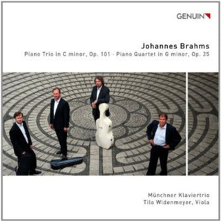 the album cover for Munich Piano Trio - Piano Trio Piano Quartet