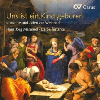 the album cover for Arpa festante, L' - Uns Ist Ein Kind Geboren