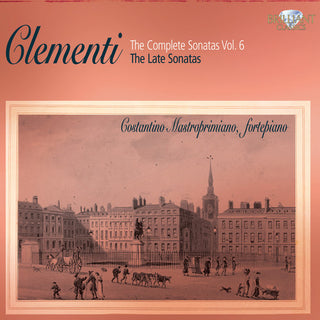 the album cover for Costantino Mastroprimiano - Complete Sonatas / Late Sonatas 6