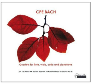 the album cover for Jan de Winne - Quartets for Flute & Viola & Cello & Pianoforte