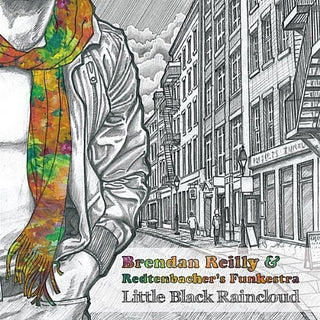 the album cover for Brendan Reilly - Little Black Raincloud