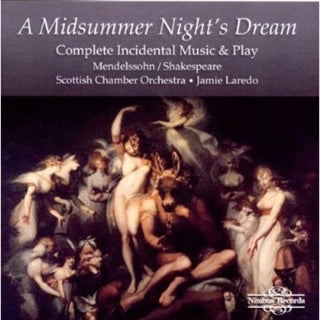 the album cover for Mendelssohn / Scottish Chamber Orch / Laredo - Midsummer Nights Dream