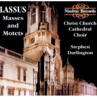 the album cover for Stephen Darlington - Missa Qual Donna / 4 Motets