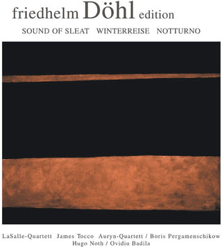 the album cover for Dohl / Badila / Noth / Pergamenschikow / Tocco - Sound of Sleat / Winterreise / Notturno 1