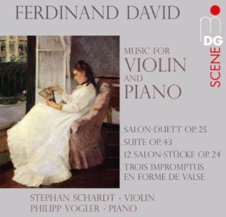 the album cover for David / Schardt / Vogler - 12 Salon Pieces Op 24